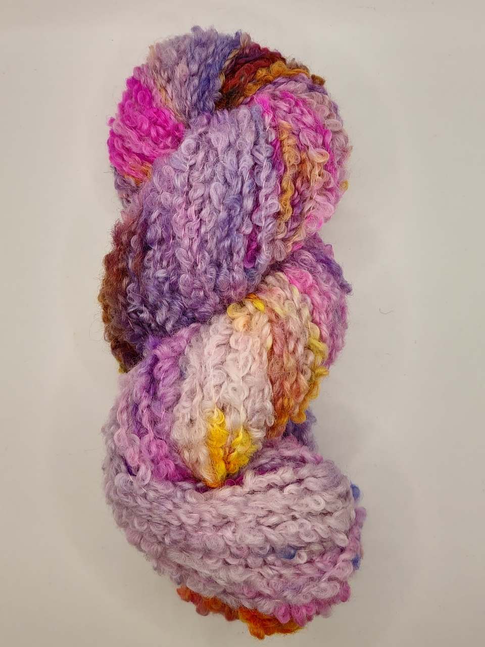 Bulky Alpaca Bouclé from Handdyed.dk